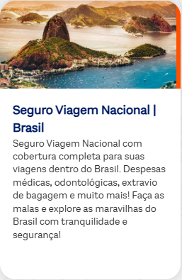Seguro Viagem Nacional